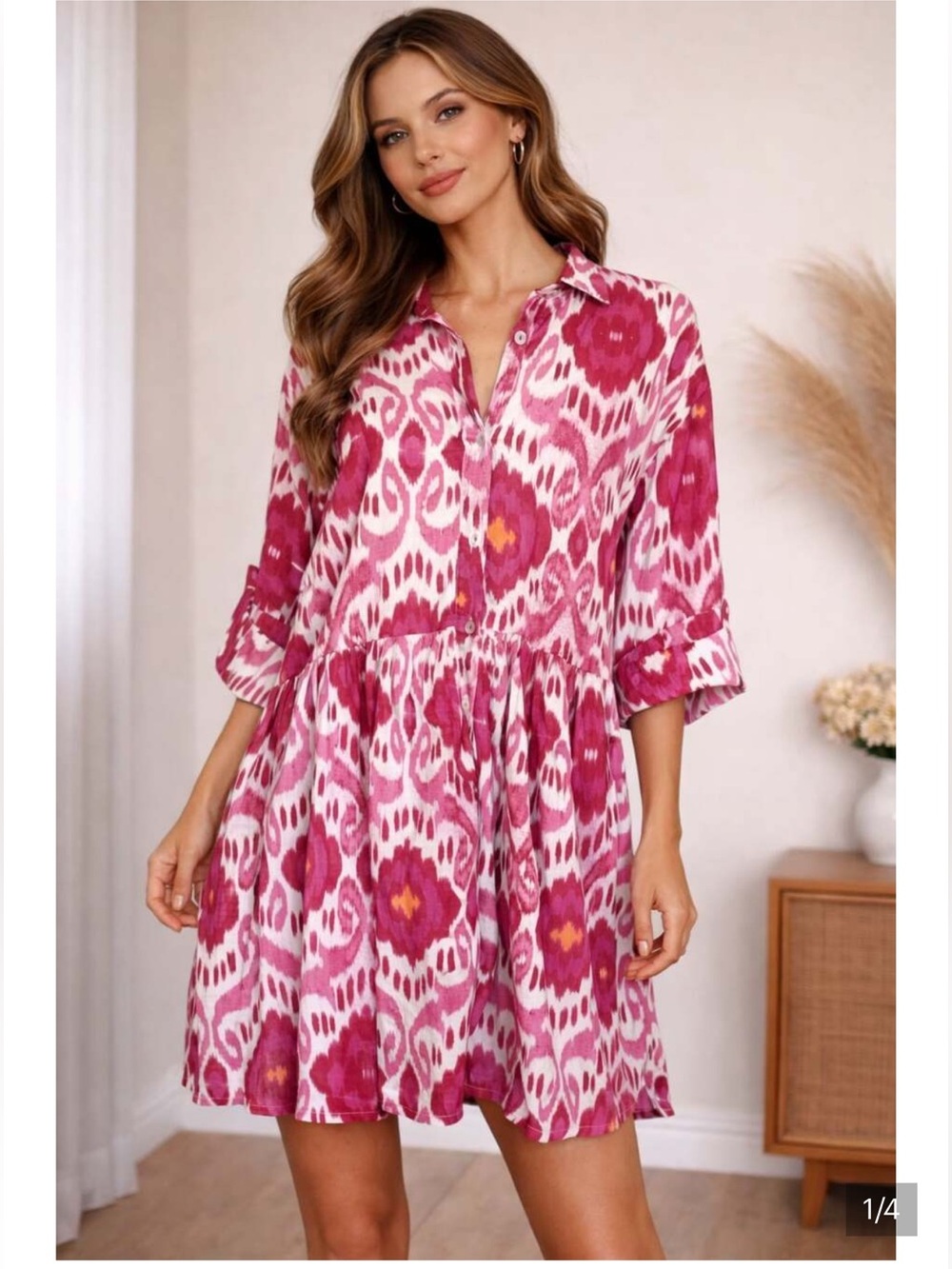 Ro’s Garden/Tuckernuck Magenta June Deauville Dress